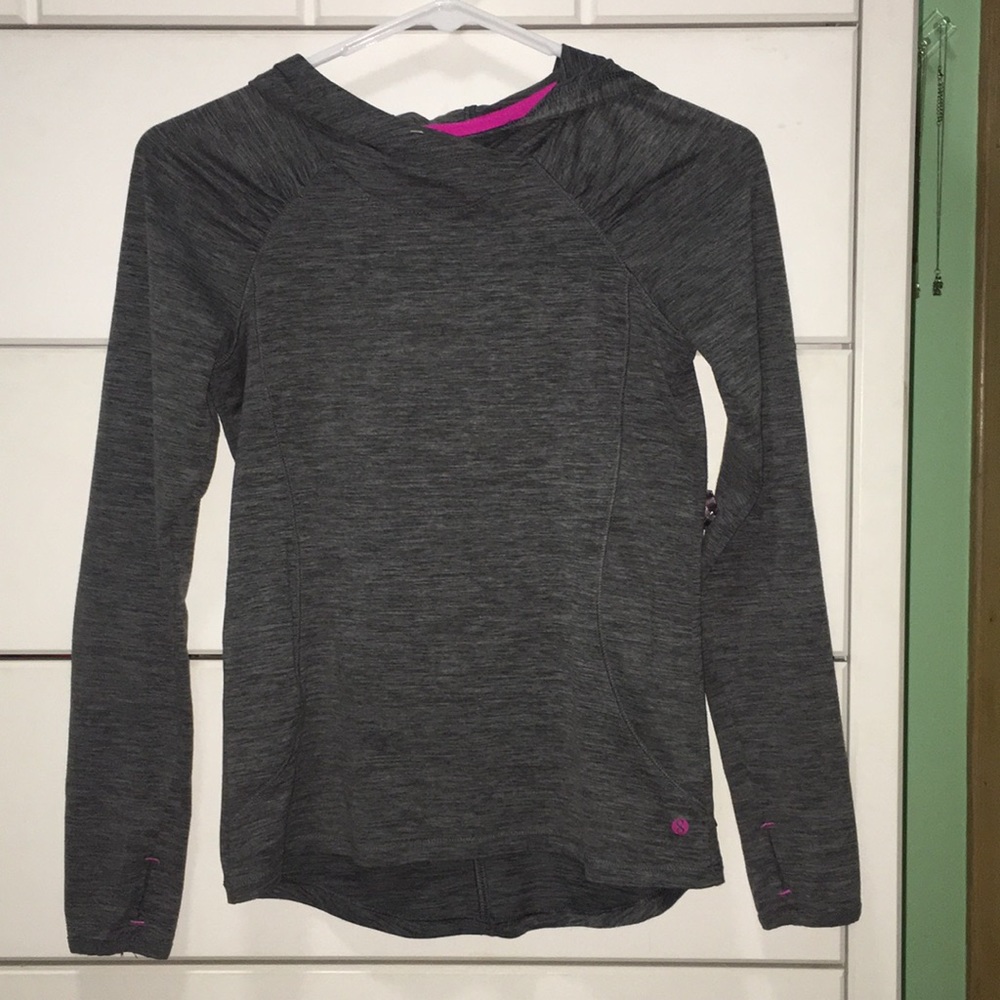 Grey Workout Top
